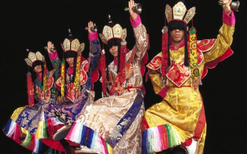 Tibetan Monks from Drepung Loseling Monastery